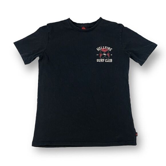 Quicksilver Stranger Things Hellfire Surf Club Size Small - Picture 1 of 6